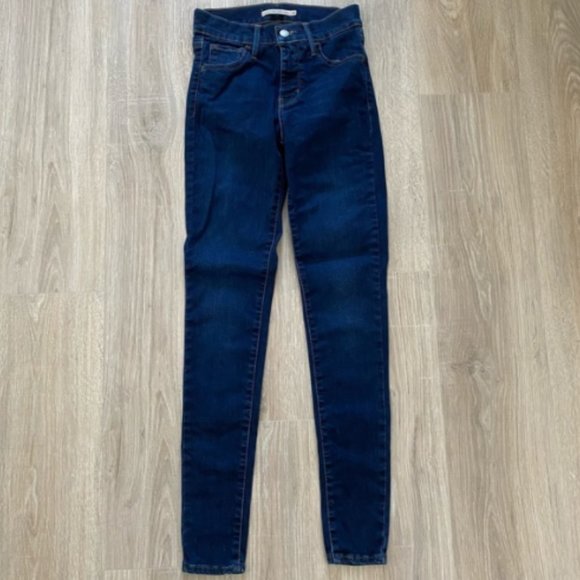 Levi’s 720 High Rise Super Skinny Jeans Sz 24 - Picture 11 of 11